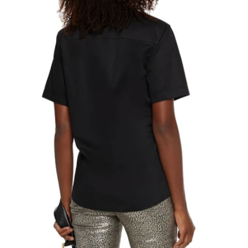 Isabel Marant Black Gramy Pintuck Blouse - Picture 5 of 12